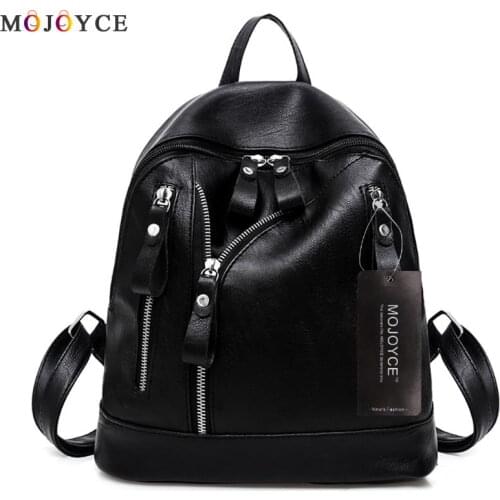 Women Backpacks Hot Sale Fashion Causal Bags High Quality Bead Female Shoulder Bag PU Leather Backpacks For Girls