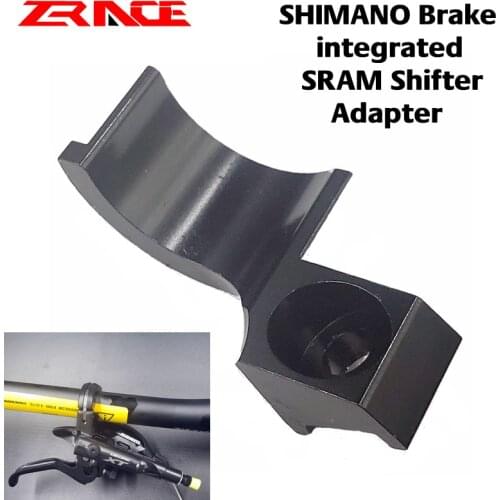 ZRACE XTR / XT / SLX / DEORE Brake Integrated Shifter Adapter, SHIMANO Brake & SRAM Shifter 2 in 1, AL7075, 4.5g sram