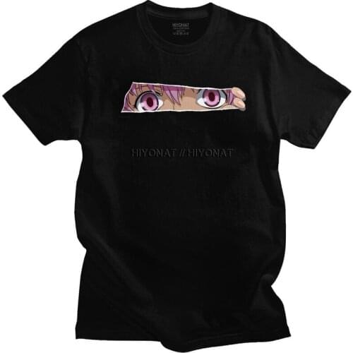 Yukki Yukki Yuno Gasai Mirai Nikki T Shirt Men 100% Cotton Tee Top Future Diary Tshirt Short Sleeved Fashion Manga T-shirt Merch