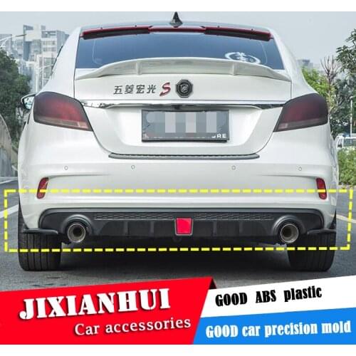 For Morris Garages MG 6 Body kit spoiler 2019-2020 MG6 HKB ABS Rear lip rear spoiler front Bumper Diffuser Bumpers Protector