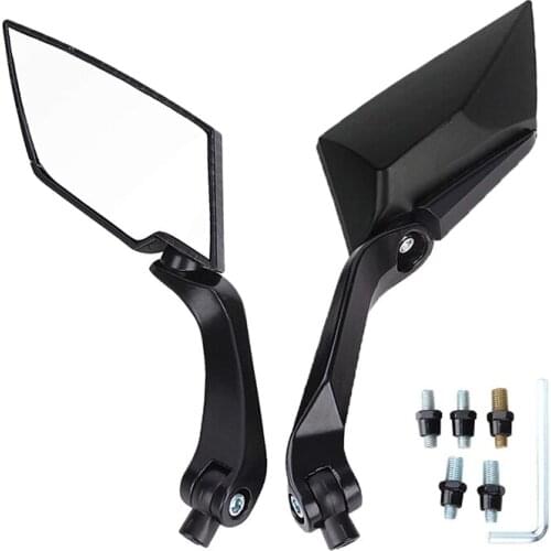 Motorcycle Mirror Scooter E-Bike Rearview Mirrors Electrombile Back Side Convex Mirror 8Mm 10Mm Universal