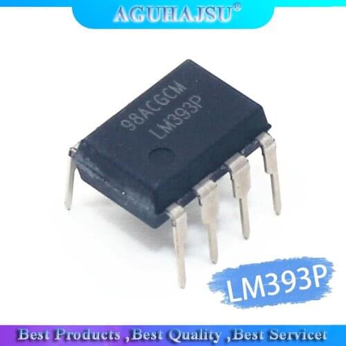10PCS LM393P DIP8 LM393 DIP LM393N 393 DIP-8 new and original IC