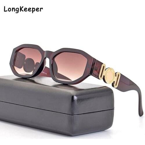 2021 Small Steam Punk Sunglasses Women Fashion Personality Irregular Ladies Men Women Vintage Cat Eye Sun Glasses Oculos de sol