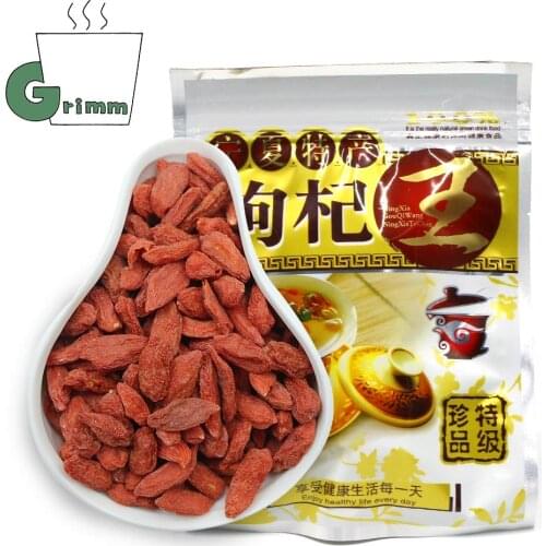 2021 Natural Lycium Gouqi Berry Wolfberry Goji Berry Berries Dried Herbal Cha