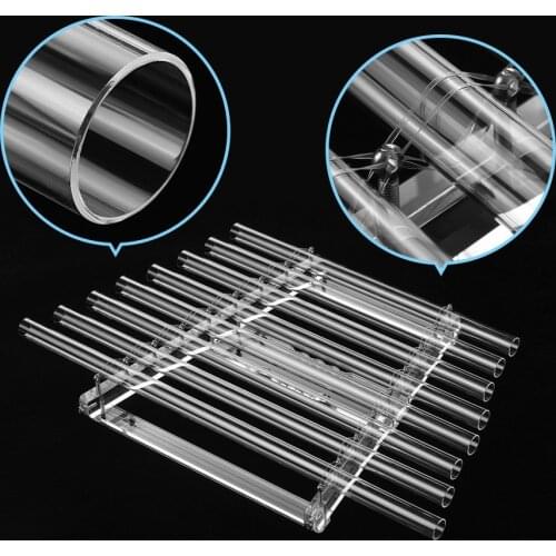 432Hz Crystal Singing Harp C Key 8 Notes Healing Musical Instrument for Sound Therapy with Mallets Aluminum Carry Case