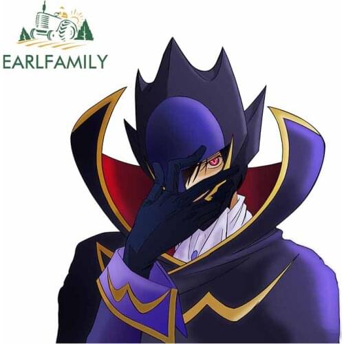 EARLFAMILY 13cm X 11.9cm for Code Geass Auto Bumper Window Car Stickers Graffiti Sticker Scratch-proof Waterproof Funny Decal