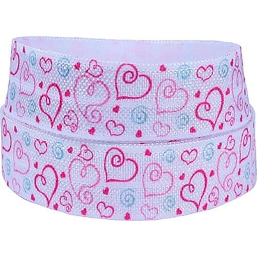 FLRA FOE FLORA ribbon wholesale valentine love foe fold over elastic ribbon