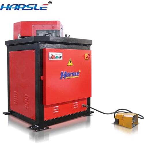 HARSLE QF28Y-4*250 Hydraulic Fixed Angle Corner Notching Machine