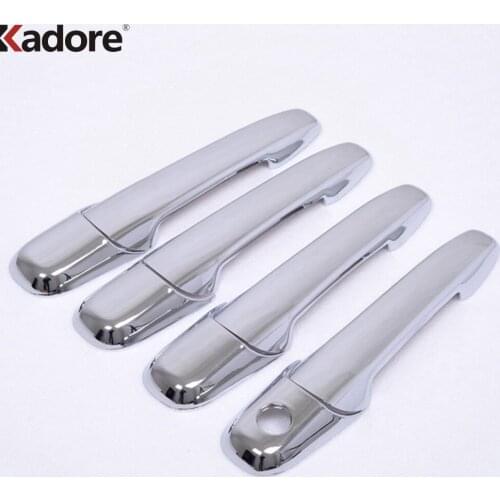 For Mazda 6 M6 2003-2008 For Mazda 3 2004-2009 ABS Chrome Side Door Handle Catch Cover Trim Catch Bezels Car Styling
