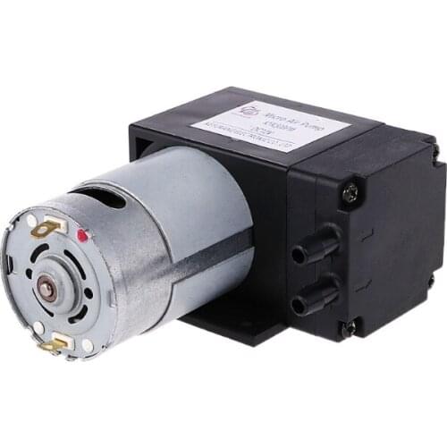 High Quality 12V Mini Vacuum Pump 8L/min High Pressure Suction Diaphragm Micro Pumps with Holder Aug