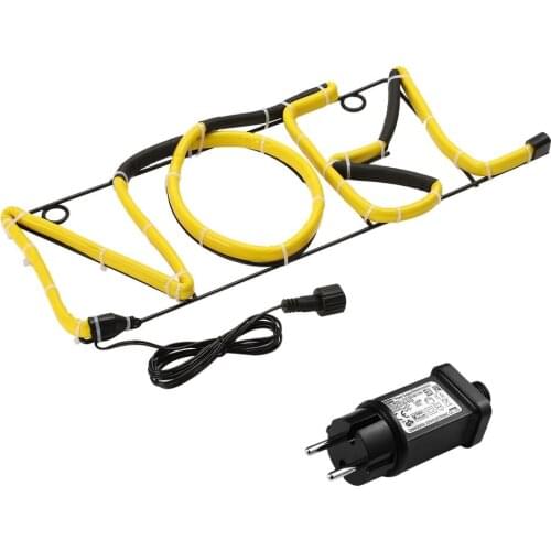 Neon Sign Light NOEL Alphabet Shape Design Room Wall Decorations Home Love Ornament Coffee Bar Mural Crafts