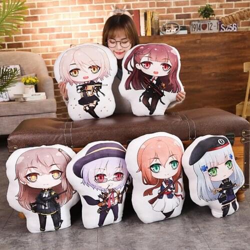 Girls Frontline Anime Manga Game Peripherals Plushies Two Dimensions Cartoon Kawaii Sofa Cushion Pillow Stuffed Plush Doll Toys