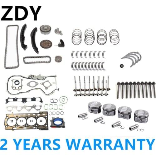 03C103383AM 1.4TSI Engine Rebuilding Kit Piston Ring Kit Timing Repair Set For VW Jetta Beetle Tiguan Passat CC EOS Audi A1 A3