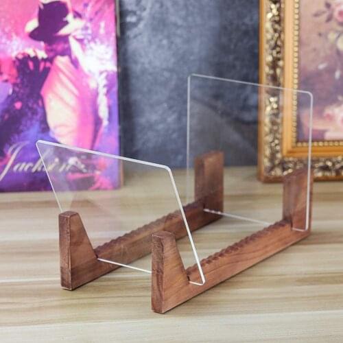 Modern Vinyl Record Storage Holder Large Capacity Display Stand Holds Up To 25 Albums Premium Solid Pine Wood Sturdy And Crafted