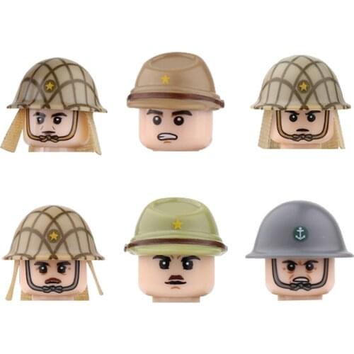NEW WW2 Japanese Army In Southeast Asia Building Blocks Military Soldiers Figures Infantry Weapons Guns Parts Mini Bricks Toys