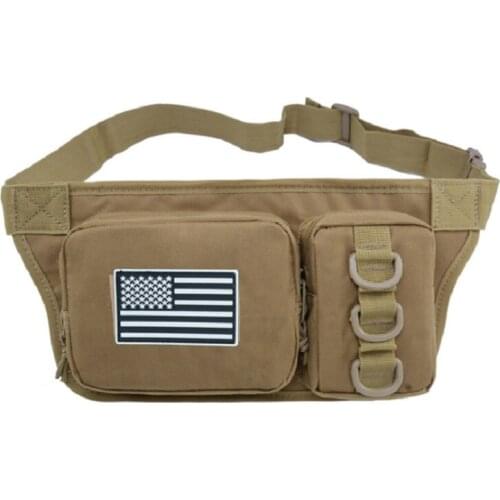 Waterproof Crossbar Camouflage Bag Riding Close To Anti Theft Small Span Bag Outdoor Sports Running Waist Bag