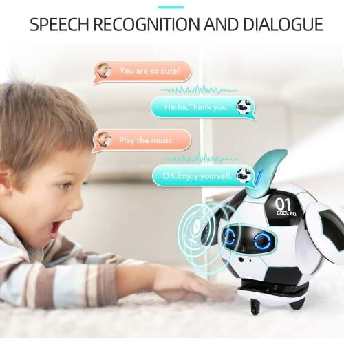 FX-J01 Smart Robot Toys Smart Interactive Robot Gesture Control Gift for Boys Girls Kids