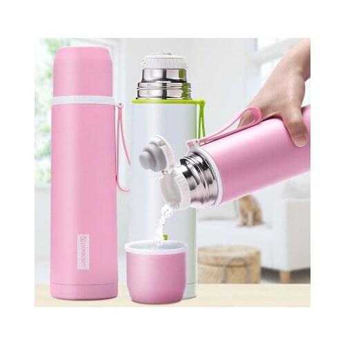 350--550ML Vacuum Vacuum Mug, Stainless Steel Vacuum Bullet, Portable Large Capacity, High Quality Student Vacuum Mug PS020