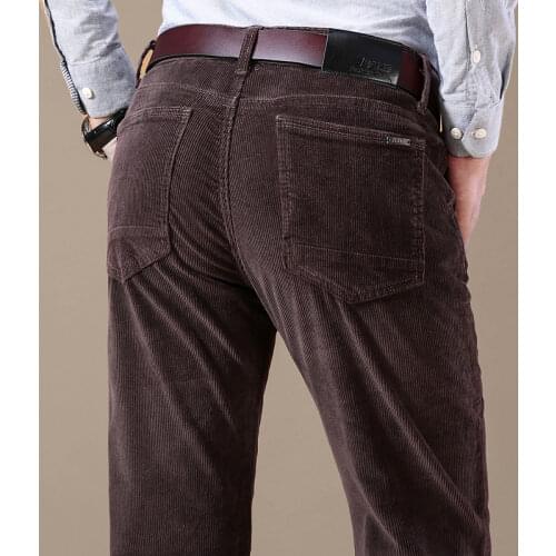XIZOU Men's Corduroy Trousers