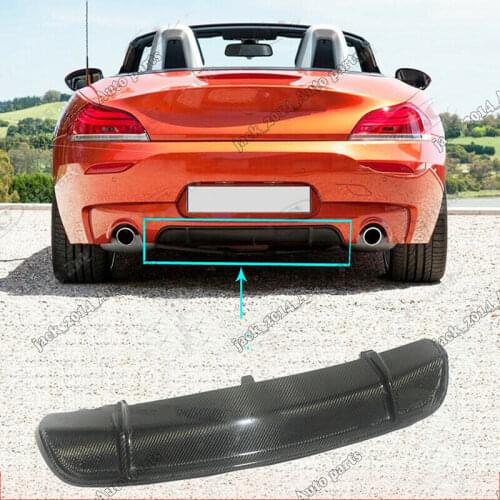 Real Carbon Fiber Rear Diffuser Lip For 2009 2010 2011 2012 2013 2014 2015 2016 BMW E89 Z4