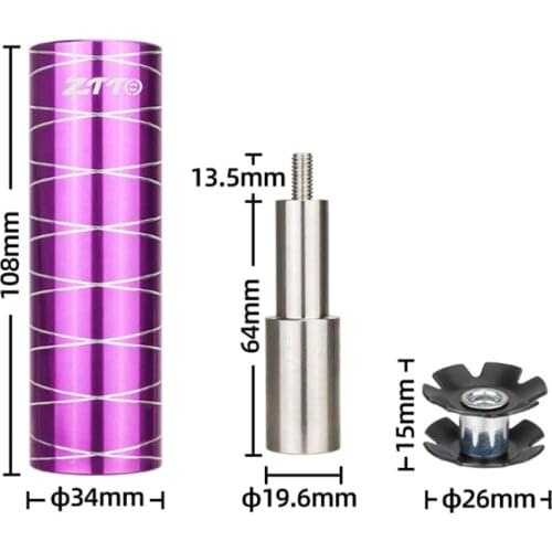 ZTTO Star Nut Install Tool Bicycle Threadless Headset Expansion Sleeve Setting Installer Driver Fit For 1 1/8" 28.6 Fork Steerer