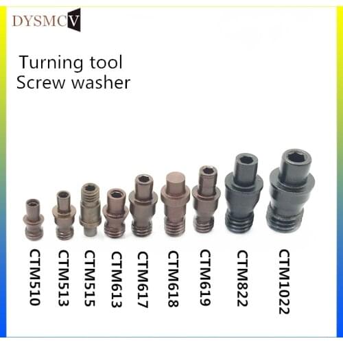 10pcs CTM510 CTM513 CTM515 CTM613 CTM617 CTM618 CTM619 CTM822 CTM1022 CNC lathe tools Center Pin Arbor accessories screw pins