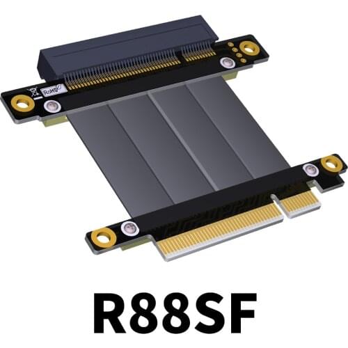 ADT-Link PCIe x8 to x8 adapter for Graphics Video Cards Extension PCI Express Extender PCIe x8 to PCIe x8 Slot Extension Cable