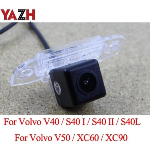 YAZH 170 Degree Night Vision Car Rear View Camera For Volvo S40 S40L V40 V50 XC60 XC 60 XC90 XC 90 Auto Reverse Parking Camera