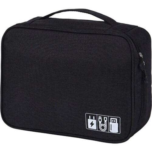 New Portable Travel Digital Electronic Accessories Case Cable Charger Storage Bag Travel Bags