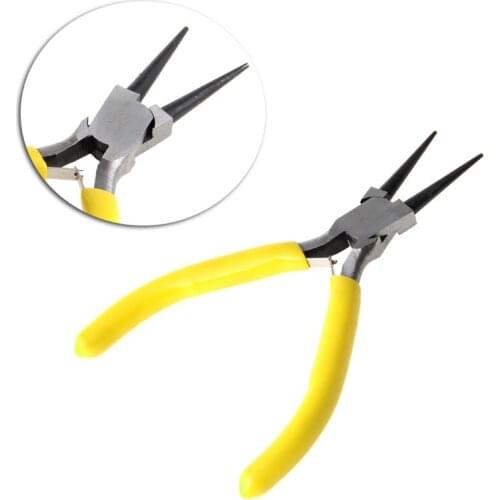 DIY Mini Round Nose Jewelry Pliers Practical Jewelry Handmade Carbon Steel Tool