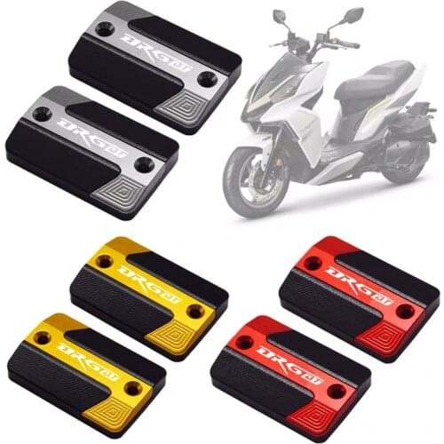 For SYM DRGBT DRG 158 DRG158 DRGBT158 Motorcycle Front Rear Fluid Reservoir Cover Cylinder Reservoir Brake Cap