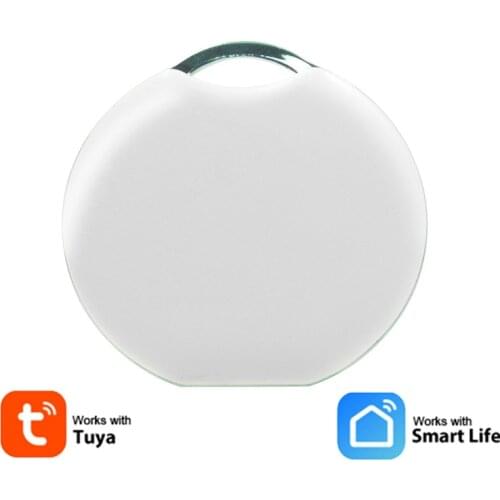 Tuya Mini Tracker Vehicle Smart Life APP Bluetooth Smart Tags Key Pet Anti-lost Device Location Tracker Item Finder