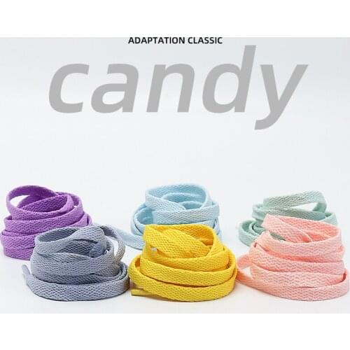 2021New Mandarin Duck Shoelace Fit Air Force Sneakers Laces Flat Four-color AF1 Color Mens and Womens White Shoes Casual Shoes