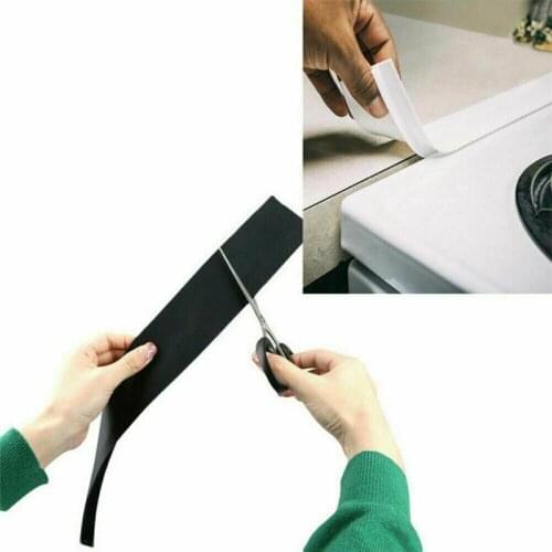 New Hot Kitchen Stove Counter Cover T-shaped Strip Waterproof Silicone Stove GapCaulk Tape Filler Tool SMR88