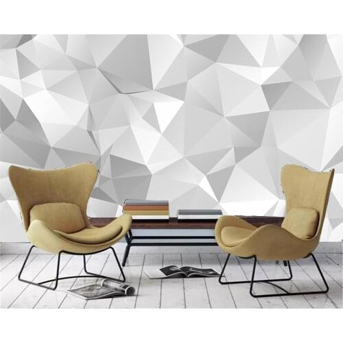 Custom Any Size 3d Wallpaper 3d Geometrie European Style Architectural Space TV Background Wall Decoration Mural Wallpaper