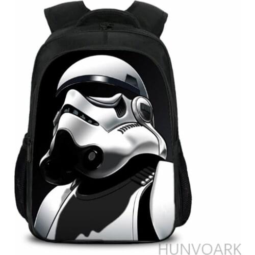 New 3D Backpack Star Wars Printing Fashion Cartoon Characters Cool School Backpacks For Kids mochila infantil menina