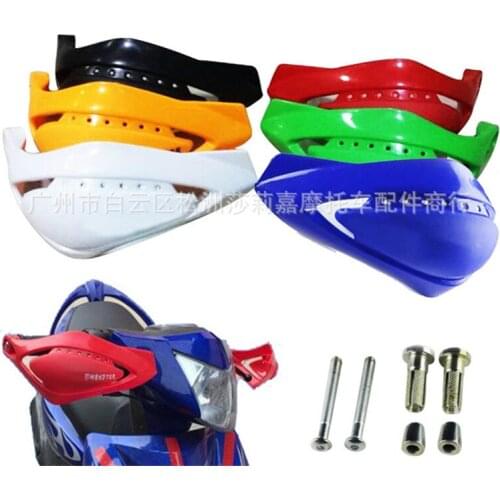 6 colors Motorcycle Handguards Protector LED Light motocross hand guard moto hand cover falling protection motorcycle handguard