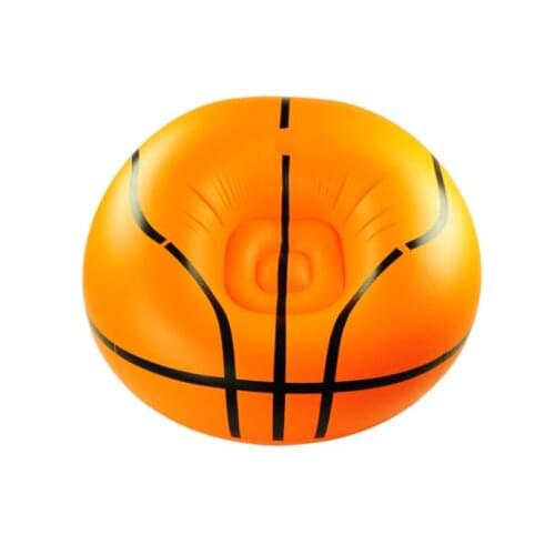 105cm x 75cm x 42cm Big size Adult football inflatable sofa single sofa beanbag chair inflatable stool basketball shape cushion