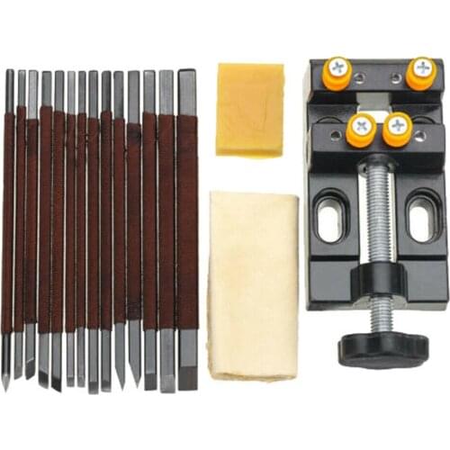 18PCS Wood Carving Carpenter Hand Chisel Woodworking Lathe Gouges Tools for Wood/Stone Carvers Hand Tools TB Sale