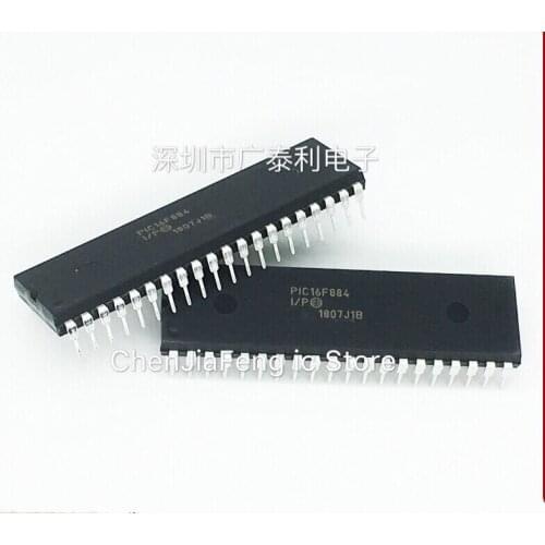 10PCS/LOT New original PIC16F884-I/P PIC16F884 DIP40