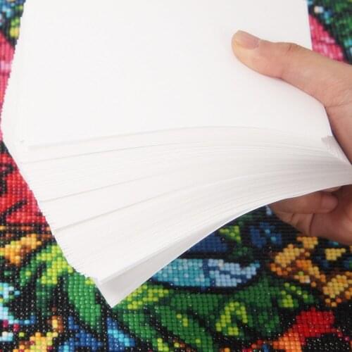 500pcs A5 Size Diamond Painting Cover Replacement Double-Sided Non-Stick 5D Embroidery Mosaic Accessory Tool Wholesale Dropship