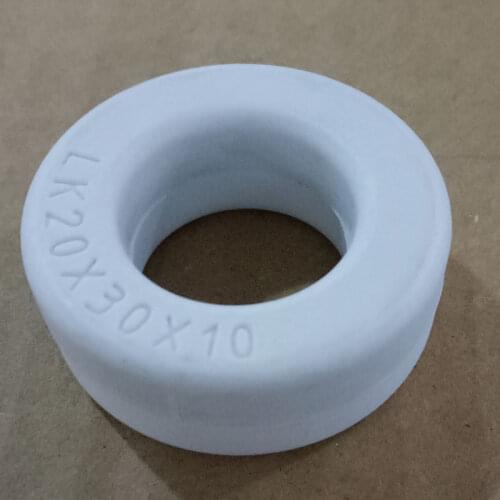 Amorphous nanocrystalline common mode inductor filter core diameter 30X inner diameter 20X high 10MM white shell ring