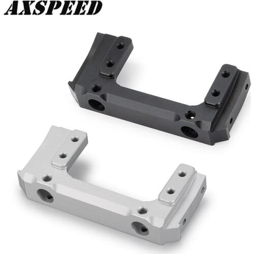 AXSPEED Servo Relocation Front Bumper Mount Servo Stand for 1/10 RC Crawler Axial SCX10 II AX90046 90047 Upgrade Parts