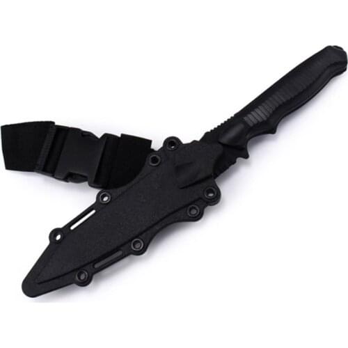Safe 1: 1 Tactical Rubber Knife Military Training Enthusiasts CS Cosplay Toy Sword First Blood Props Dagger Model