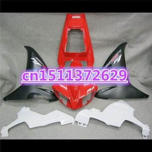 Bo YZF R1 Fairing kit for YZF R1 04 05 06 YZF-R1 04-06 YZF1000 white red black YZF R1 2004 2005 2006 fairing parts