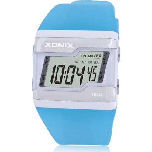 2018 New Fashion Women Sports Watches Waterproof 100m Ladies Jelly LED Digital Watch Swimming Diving Reloj Mujer Montre Femme