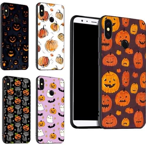 Halloween Pumpkins Case For Xiaomi Redmi Note 10 Pro 7 8 Pro 8T 9S Note 9 Pro Cover For Redmi 9 9T 9C 9A 8A