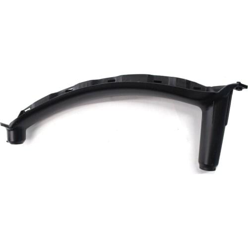Black Left Inner Door Panel Handle Pull Trim Cover Fit BMW E70 X5 E71 X6 SAV 51416969401