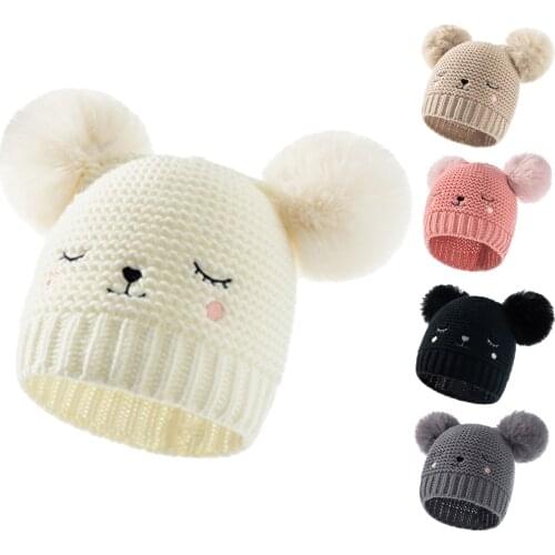 Зимние шапки для малышек COZOK China At AliExpress