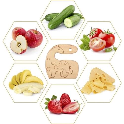 Wooden Mini Knife Kids Cutter Baby Kitchen Pretend Play Simulation Toys Gift Children Tools For Cutting Veggies Kitchen Supplies